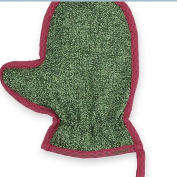 Norwex Veggie and Fruit Scrub Mitt LE and Kitchen Cloth set of 2 NWOT - Picture 4 of 15